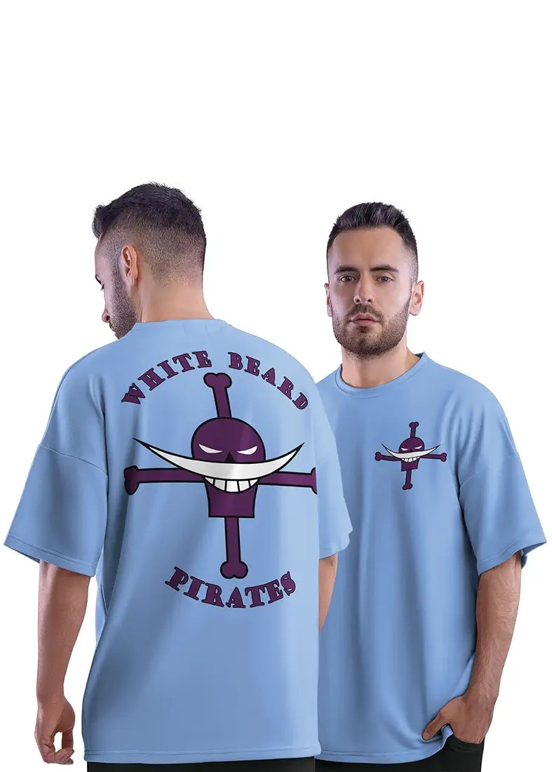 WhiteBeard Pirates Oversized T-Shirt - One Piece Edition